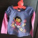 Marškinėliai su Dora 2-3 m. mergaitei