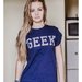 Topshop marškinėliai Geek / topshop 