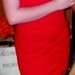 Nuostabi raudona suknelė