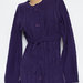 violetinis megztinis su sagomis
