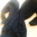 Juodas siltas megztinis