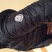 Juoda moncler striukyte