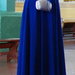 Proginė mėlyna suknelė