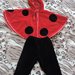 Karnavalinis boružėlės kostiumas 1,5-2,5 m vaikui