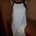 Balta - juoda Zara suknelė 
