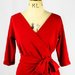 Baylis & Knight Red  Pencil Dress Dita Burlesque