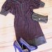 Languota violetinė suknelė - tunika