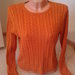 oranzinis megztinis M 