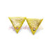 Auskarai trikampiai 