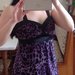 Vasarinė violetinė suknėlė