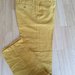 Išskirtinės, vyriškos,geltonos Romano Botta kelnės