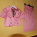 MONTON rožinės/persikinės spalvos kostiumėlis