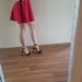 Žavi raudona suknutė