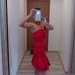 raudona suknelė, S/M dydis, 10 eurų