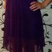 Violetinė šventinė suknelė