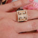 18K aukso Versace/Graikiško stiliaus žiedas