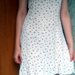 Marga - balta paprastutė trumpa suknelė