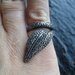 Išskirtinis sidabrinis žiedas