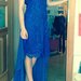 Royal blue suknelė