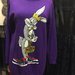 Moschino nauja kolelcija violetinis megztinis