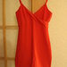 Mini raudona suknelė