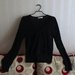 Juodas vasarinis megztinis