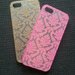 Rožinis ir auksinis iPhone 5 5s dėkliukai