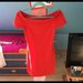 Zara raudona suknele