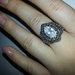 sidabrinis žiedukas 17,5-18 dydis