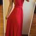 Nauja maxi  raudona efektinga suknele