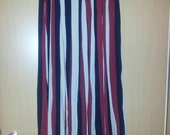 Ilgas dryžuotas sijonas
