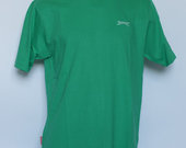 Žali medvilniniai marškinėliai L dydis