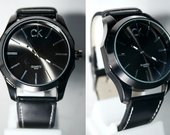 Calvin Klein CK vyriškas laikrodis juodos spalvos