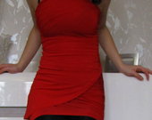 Raudona "Asos" suknelė