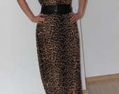 Maxi leopardo suknele