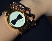 Aukso imitacijos laikrodukas