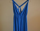 Maxi nauja mėlyna suknelė vasarai