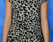 Gražus leopardas marškinėliai