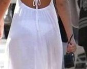 Asos white beach dress