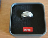 Naujas sidabrinis ESPIRIS žiedas su svarovski 