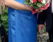 Mėlynos spalvos suknelė