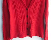 Raudonas Zara megztinis