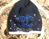 Chanel kepurė mėlyna