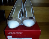 Balti vestuviniai bateliai Marco Tozzi