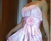 Švelniai rožinė proginė suknelė 