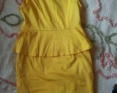 Ryški geltona "Ax Paris" suknelė