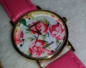 Naujas rožinis laikrodis