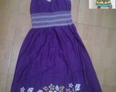 Vidutinis ilgai violetinė suknelė