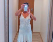 balta 36 dydžio sexi suknelė, 15 eurų