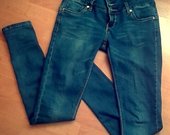 Mėlyni mažai nešioti džinsai